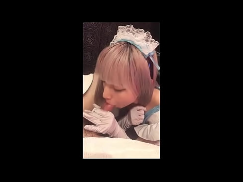 ❤️ Ídol japonès [mayuka], vestit de criada francesa, part 1, mamada i masturbació amb loció ❤ Porno rus a nosaltres ﹏